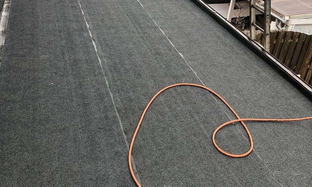 Nieuw bitumen dak aangelegd in Brielle Nieuw bitumen dak aangelegd in Brielle