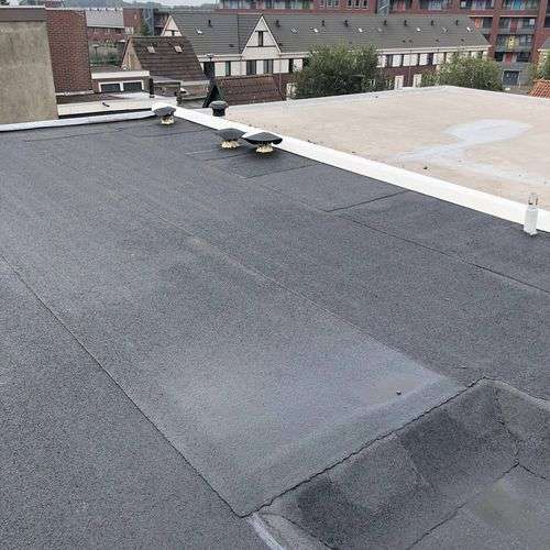 Een nieuw bitumen dak in Brielle Een nieuw bitumen dak in Brielle